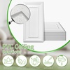 image:imageArt3d Decorative Drop Ceiling Tiles 2x4 ftQuick Install Decorative 3D PVC Ceiling Panels for Room and Commerical Decor12 Pack Covers 96 Sqft Rectangular WhiteRectangular White