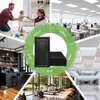 image:imageArt3d Decorative Drop Ceiling Tiles 2x4 ftQuick Install Decorative 3D PVC Ceiling Panels for Room and Commerical Decor12 Pack Covers 96 Sqft Rectangular WhiteRectangular Black