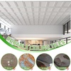 image:imageArt3d Decorative Drop Ceiling Tiles 2x4 ftQuick Install Decorative 3D PVC Ceiling Panels for Room and Commerical Decor12 Pack Covers 96 Sqft Rectangular WhiteSquare White