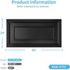 image:imageArt3d PVC Ceiling Tiles 2x2 Plastic Sheet in Pure White 48Pack MultiPackRectangular Black