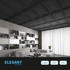image:imageArt3d PVC Ceiling Tiles 2x2 Plastic Sheet in Pure White 48Pack MultiPackRectangular Black
