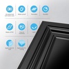 image:imageArt3d PVC Ceiling Tiles 2x2 Plastic Sheet in Pure White 48Pack MultiPackSquare Black