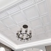 image:imageArt3d PVC Ceiling Tiles 2x2 Plastic Sheet in Pure White 48Pack MultiPackWhite 1