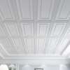 image:imageArt3d PVC Ceiling Tiles 2x2 Plastic Sheet in Pure White 48Pack MultiPackWhite