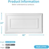 image:imageArt3d PVC Ceiling Tiles 2x2 Plastic Sheet in Pure White 48Pack MultiPackWhite
