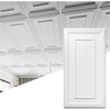 image:imageArt3d PVC Ceiling Tiles 2x2 Plastic Sheet in Pure White 48Pack MultiPackWhite