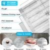image:imageArt3d 114 x 9 Inch HeavyDuty Peel and Stick Backsplash for Home Dcor 10Pack Vinyl Wall Tiles for Kitchen Countertop White StoneGray Marble