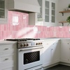 image:imageArt3d 114 x 9 Inch HeavyDuty Peel and Stick Backsplash for Home Dcor 10Pack Vinyl Wall Tiles for Kitchen Countertop White StonePink Marble