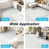 image:imageArt3d Marble Textured ClickLock Vinyl Floor Tiles 12Pack 24 x 12 Inch Floor Planks  Waterproof Flooring for Living Room Kitchen Basement Ideal for New Home Buyers amp Future Movers Gray MarbleWhite Jade