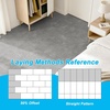 image:imageArt3d Marble Textured ClickLock Vinyl Floor Tiles 12Pack 24 x 12 Inch Floor Planks  Waterproof Flooring for Living Room Kitchen Basement Ideal for New Home Buyers amp Future Movers Gray MarbleCement Grey