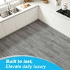 image:imageArt3d Wood Textured ClickLock SPC Floor Tiles 24Pack 24x6 Inch Vinyl Floor Planks Waterproof Flooring for Living Room Kitchen Basement Ideal for New Home Buyers amp Future Movers Ash BrownAsh Brown