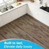 image:imageArt3d Wood Textured ClickLock SPC Floor Tiles 24Pack 24x6 Inch Vinyl Floor Planks Waterproof Flooring for Living Room Kitchen Basement Ideal for New Home Buyers amp Future Movers Ash BrownVintage Brown Oak