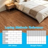 image:imageArt3d Wood Textured ClickLock SPC Floor Tiles 24Pack 24x6 Inch Vinyl Floor Planks Waterproof Flooring for Living Room Kitchen Basement Ideal for New Home Buyers amp Future Movers Ash BrownTeak