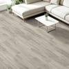 image:imageArt3d Wood Textured ClickLock SPC Floor Tiles 24Pack 24x6 Inch Vinyl Floor Planks Waterproof Flooring for Living Room Kitchen Basement Ideal for New Home Buyers amp Future Movers Ash BrownLight Grey Oak