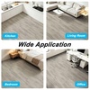 image:imageArt3d Wood Textured ClickLock SPC Floor Tiles 24Pack 24x6 Inch Vinyl Floor Planks Waterproof Flooring for Living Room Kitchen Basement Ideal for New Home Buyers amp Future Movers Ash BrownLight Grey Oak