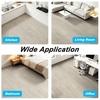 image:imageArt3d Wood Textured ClickLock SPC Floor Tiles 24Pack 24x6 Inch Vinyl Floor Planks Waterproof Flooring for Living Room Kitchen Basement Ideal for New Home Buyers amp Future Movers Ash BrownWhite Oak