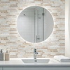 image:imageArt3d 10Sheet HeavyDuty Peel and Stick Backsplash Waterproof Wall Tiles Stick on Kitchen Backsplash Living Space Eurasian Mocha StoneEurasian Mocha Stone