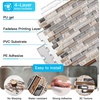 image:imageArt3d 10Sheet HeavyDuty Peel and Stick Backsplash Waterproof Wall Tiles Stick on Kitchen Backsplash Living Space Eurasian Mocha StoneSandstone