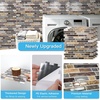 image:imageArt3d 10Sheet HeavyDuty Peel and Stick Backsplash Waterproof Wall Tiles Stick on Kitchen Backsplash Living Space Eurasian Mocha StoneVintage Sandstone