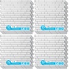 image:imageArt3d 10Sheet HeavyDuty Peel and Stick Backsplash Waterproof Wall Tiles Stick on Kitchen Backsplash Living Space Eurasian Mocha StoneWhite with Gray Grout