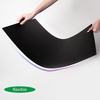 image:imageArt3d 12 Pack PVC Ceiling Tiles 24x48 Inches Glup Up Decorative Ceiling Tiles for Home Gym and Office Covering 96 Sqft Rectangular BlackBlack