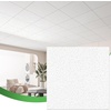 image:imageArt3d 12 Pack PVC Ceiling Tiles 24x48 Inches Glup Up Decorative Ceiling Tiles for Home Gym and Office Covering 96 Sqft Rectangular BlackStucco White