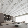 image:imageArt3d 48 Pack PVC Ceiling Tiles 24x24 Inches Waterproof Drop Ceiling TilesWall Panels for Interior Wall Decor Covers 192 Sqft Pure WhiteCloudwhite