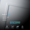 image:imageArt3d 48 Pack PVC Ceiling Tiles 24x24 Inches Waterproof Drop Ceiling TilesWall Panels for Interior Wall Decor Covers 192 Sqft Pure WhiteMatt White