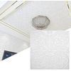 image:imageArt3d 48 Pack PVC Ceiling Tiles 24x24 Inches Waterproof Drop Ceiling TilesWall Panels for Interior Wall Decor Covers 192 Sqft Pure WhiteOffWhite