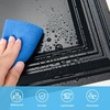 image:imageArt3d 48 Pack PVC Ceiling Tiles 24x24 Inches Waterproof Drop Ceiling TilesWall Panels for Interior Wall Decor Covers 192 Sqft Pure WhiteRectangular Black