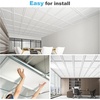 image:imageArt3d 48 Pack PVC Ceiling Tiles 24x24 Inches Waterproof Drop Ceiling TilesWall Panels for Interior Wall Decor Covers 192 Sqft Pure WhiteRectangular White