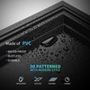 image:imageArt3d 48 Pack PVC Ceiling Tiles 24x24 Inches Waterproof Drop Ceiling TilesWall Panels for Interior Wall Decor Covers 192 Sqft Pure WhiteSquare Black