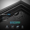 image:imageArt3d 48 Pack PVC Ceiling Tiles 24x24 Inches Waterproof Drop Ceiling TilesWall Panels for Interior Wall Decor Covers 192 Sqft Pure WhiteSquare Black
