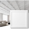 image:imageArt3d 48 Pack PVC Ceiling Tiles 24x24 Inches Waterproof Drop Ceiling TilesWall Panels for Interior Wall Decor Covers 192 Sqft Pure WhiteSquare White