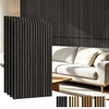 image:imageArt3d 4Pack 47x236 Inch Acoustic Panels with Wood Slat Design  Soundproof Wall Panel for Office Gaming Room amp Studio Ideal for Streamers Home Workers amp Recent Movers OakGrey Oak