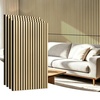 image:imageArt3d 4Pack 47x236 Inch Acoustic Panels with Wood Slat Design  Soundproof Wall Panel for Office Gaming Room amp Studio Ideal for Streamers Home Workers amp Recent Movers OakOak