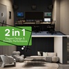 image:imageArt3d 4Pack 47x236 Inch Acoustic Panels with Wood Slat Design  Soundproof Wall Panel for Office Gaming Room amp Studio Ideal for Streamers Home Workers amp Recent Movers OakGrey Oak