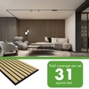 image:imageArt3d 4Pack 47x236 Inch Acoustic Panels with Wood Slat Design  Soundproof Wall Panel for Office Gaming Room amp Studio Ideal for Streamers Home Workers amp Recent Movers OakOak