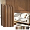 image:imageArt3d 4Pack 47x236 Inch Acoustic Panels with Wood Slat Design  Soundproof Wall Panel for Office Gaming Room amp Studio Ideal for Streamers Home Workers amp Recent Movers OakWalnut