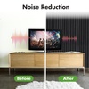 image:imageArt3d 4Pack 47x236 Inch Acoustic Panels with Wood Slat Design  Soundproof Wall Panel for Office Gaming Room amp Studio Ideal for Streamers Home Workers amp Recent Movers OakGrey Oak