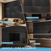 image:imageArt3d Acoustic Slat Wood Panels  6Pack 2x2ft Soundproof Drop Ceiling Living Room amp Bedroom DIY Decoration AshtreeBlackwood