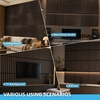 image:imageArt3d Acoustic Slat Wood Panels  6Pack 2x2ft Soundproof Drop Ceiling Living Room amp Bedroom DIY Decoration AshtreeWalnut