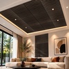 image:imageArt3d Acoustic Slat Wood Panels  6Pack 2x2ft Soundproof Drop Ceiling Living Room amp Bedroom DIY Decoration AshtreeWalnut