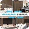 image:imageArt3d Wood Panels for Wall Acoustic 4Pack 945x128 Inch  Interior Soundproof Solution for Office Recording Studio Gaming Room Meeting Room Living Room Wall Decor WalnutRosewood