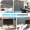 image:imageArt3d Wood Panels for Wall Acoustic 4Pack 945x128 Inch  Interior Soundproof Solution for Office Recording Studio Gaming Room Meeting Room Living Room Wall Decor WalnutSmoky Oak