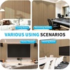 image:imageArt3d Wood Panels for Wall Acoustic 4Pack 945x128 Inch  Interior Soundproof Solution for Office Recording Studio Gaming Room Meeting Room Living Room Wall Decor WalnutTeak