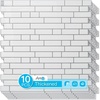 White with Gray Grout