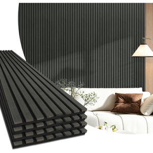 image:imageArt3d Wood Panels for Wall Acoustic 4Pack 945x128 Inch  Interior Soundproof Solution for Office Recording Studio Gaming Room Meeting Room Living Room Wall Decor WalnutBlackwood