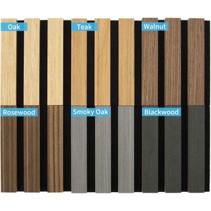 image:imageArt3d Wood Panels for Wall Acoustic 4Pack 945x128 Inch  Interior Soundproof Solution for Office Recording Studio Gaming Room Meeting Room Living Room Wall Decor WalnutMulticolored  Sample
